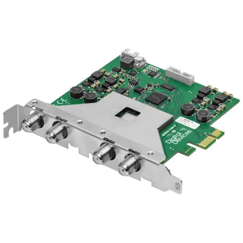 Карта 8-тюнерного приемника DVB-S2X PCIe MaxSX8 Basic